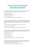 Population Health &ndash; Final Exam &ndash; Verified Questions and Answers Study Guide