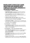 MLBPA AGENT EXAM STUDY GUIDE QUESTIONS AND ANSWERS WITH COMPLETE SOLUTIONS &lpar;GRADED A&plus;&rpar; &vert;&vert;UPDATED 2026&sol;2027