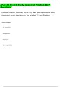 ANA 109 &lpar;Anatomy & Physiology&rpar; Exam 5 Study Guide 2027 &vert; Practice Questions & Answers