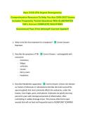 Nurs 5338 UTA Urgent Emergencies &NewLine;Comprehensive Resource To Help You Ace 2026-2027 Exams &NewLine;Includes Frequently Tested Questions With ELABORATED &NewLine;100&percnt; Correct COMPLETE SOLUTIONS &NewLine;Guaranteed Pass First Attempt&excl;&excl; Current Update&excl;&excl;
