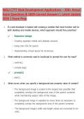 WGU C777 Web Development Applications Exam Review &vert; 200&plus; Comprehensive Practice Questions with Detailed Answer Explanations &vert; Updated 2026 Study Guide for Objective Assessment Success