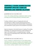 CORPORALS COURSE ADMINISTRATION EXAMPREP UPDATED COMPLETE QUESTIONS AND VERIFIED SOLUTIONS&period;pdf&NewLine;&NewLine;