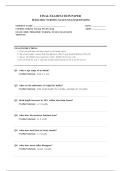 NCLEX PEDIATRIC NURSING EXAM 2026 111&plus; COMPLETE EXAM QUESTIONS AND ANSWERS 100&percnt; VERIFIED A&plus; GRADE ASSURED&excl;&excl;&excl;&excl;&excl; NEW LATEST UPDATE&excl;&excl;&excl;&excl;&excl;