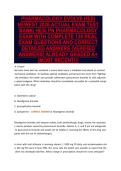 PHARMACOLOGY EVOLVE HESI&NewLine;NEWEST 2026 ACTUAL EXAM TEST&NewLine;BANK&vert; HESI PN PHARMACOLOGY&NewLine;EXAM WITH COMPLETE 130 REAL&NewLine;EXAM QUESTIONS AND CORRECT&NewLine;DETAILED ANSWERS &lpar;VERIFIED&NewLine;ANSWERS&rpar; ALREADY GRADED A&plus;&NewLine;&lpar;MOST RECENT&excl;&excl;&rpar;