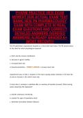 PHARM PRACTICE HESI EXAM&NewLine;NEWEST 2026 ACTUAL EXAM TEST&NewLine;BANK&vert; HESI PN PHARMACOLOGY&NewLine;EXAM WITH COMPLETE 50 REAL&NewLine;EXAM QUESTIONS AND CORRECT&NewLine;DETAILED ANSWERS &lpar;VERIFIED&NewLine;ANSWERS&rpar; ALREADY GRADED A&plus;&NewLine;&lpar;MOST RECENT&excl;&excl;&rpar;