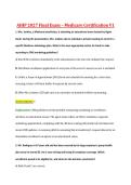 AHIP 2027 Final Exam &ndash; Medicare Certification V1 