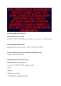DOT CERTIFICATION EXAM NEWEST&NewLine;2026&sol;2027 ACTUAL EXAM TEST&NewLine;BANK&vert; COMPLETE 70 REAL EXAM&NewLine;QUESTIONS AND CORRECT&NewLine;DETAILED ANSWERS &lpar;VERIFIED&NewLine;ANSWERS&rpar; ALREADY GRADED A&plus;&vert;&NewLine;DOT CERTIFICATION EXAM REVIEW&NewLine;&lpar;BRAND NEW&excl;&excl;&rpar;