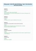 Biology paper 1 AQA GCSE&comma; AQA GCSE Biology - Paper 1 Exam Questions&NewLine;with Correct Answers