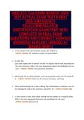 IAED ETC Test EXAM NEWEST 2026&sol;&NewLine;2027 ACTUAL EXAM TEST BANK&vert;&NewLine;IAED EMERGENCY&NewLine;TELECOMMUNICATOR&NewLine;CERTIFICATION EXAM PREP WITH&NewLine;COMPLETE 50 REAL EXAM&NewLine;QUESTIONS AND CORRECT VERIFIED&NewLine;ANSWERS&sol; ALREADY GRADED A&plus;&NewLine;&lpar;BRAND NEW&excl;&excl;&rpar;