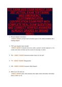 ETC EXAM IAED EXAM NEWEST 2026&sol;&NewLine;2027 ACTUAL EXAM TEST BANK&vert;&NewLine;IAED EMERGENCY&NewLine;TELECOMMUNICATOR&NewLine;CERTIFICATION EXAM PREP WITH&NewLine;COMPLETE REAL EXAM QUESTIONS&NewLine;AND CORRECT VERIFIED ANSWERS&sol;&NewLine;ALREADY GRADED A&plus; &lpar;BRAND&NewLine;NEW&excl;&excl;&rpar;