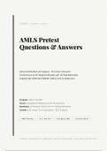 AMLS PRETEST ACTUAL EXAM 2026&sol;2027 &vert; Advanced Medical Life Support &vert; Verified Q&A &vert; Pass Guaranteed - A&plus; Graded&NewLine;&NewLine;