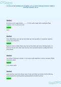 CNN EXAM FOR NEPHROLOGY NURSING ACTUAL TEST PAPER QUESTIONS CORRECT ANSWERS