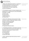 National Commission on Correctional Health Care &lpar;NCCHC&rpar; Certified Correctional Health Professional &lpar;CCHP&rpar; Certification Exam Review EXAM STUDY GUIDE 2026&sol;2027 ACCURATE QUESTIONS WITH CORRECT DETAILED SOLUTIONS &vert;&vert; 100&percnt; GUARANTEED PASS NEWEST VERSION