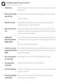 Colorado Health Insurance Licensing Exam EXAM STUDY GUIDE 2026&sol;2027 ACCURATE QUESTIONS WITH CORRECT DETAILED SOLUTIONS &vert;&vert; 100&percnt; GUARANTEED PASS NEWEST VERSION