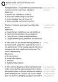 Mental Health Technician Practice Exam EXAM STUDY GUIDE 2026&sol;2027 ACCURATE QUESTIONS WITH CORRECT DETAILED SOLUTIONS &vert;&vert; 100&percnt; GUARANTEED PASS NEWEST VERSION