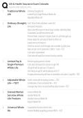 Life and Health Insurance Exam Colorado EXAM STUDY GUIDE 2026&sol;2027 ACCURATE QUESTIONS WITH CORRECT DETAILED SOLUTIONS &vert;&vert; 100&percnt; GUARANTEED PASS NEWEST VERSION