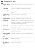 Life Insurance Exam Illinois Study Guide 2026&sol;2027 Accurate Questions With Correct Detailed Solutions &vert;&vert; 100&percnt; Guaranteed Pass Newest Version
