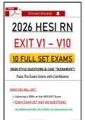 2026 HESI RN EXIT &lpar;V1-V10&rpar; Exams 2026 NGN Nursing Questions&comma; HESI Exit Exam Pr&period;pdf&NewLine;