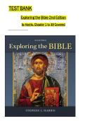 Exploring the Bible &lpar;2nd Edition&rpar;&comma; Stephen Harris&comma; Test Bank &ndash; Exam Questions on Biblical History and Interpretation&NewLine;