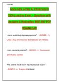 Cisco Data Center AI Infrastructure&NewLine;&lpar;DCAI&rpar; practice Exam &ndash; Questions with&NewLine;Answers & Rationales&vert; INSTANT PDF&NewLine;DOWNLOAD