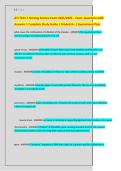 ATI TEAS 7 Nursing Science Exam Study Guide &vert; Questions & Answers 2027