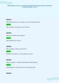 CNPR PHARMACEUTICAL SALES EXAM REVIEW SOLVED QUESTIONS COMPLETE ANSWERS