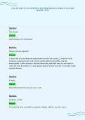 CNSL 503 MODULE 1 EXAM REVIEW SOLVED QUESTIONS COMPLETE ANSWERS GRADED A