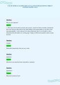 CNSL 503 MODULE 1 EXAMINATION ACTUAL TEST PAPER QUESTIONS CORRECT ANSWERS GRADED 