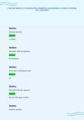 CNSL 503 MODULE 5 STATISTICS FINAL PAPER EXAM QUESTIONS ACCURATE ANSWERS FULL