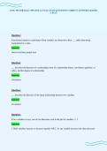 CNSL 503 PORTAGE UPDATED ACTUAL EXAM QUESTIONS CORRECT ANSWERS GRADED A