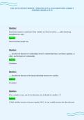 CNSL 503 STATISTICS MODULE 7 UPDATED ACTUAL EXAM QUESTIONS CORRECT ANSWERS GRADED A
