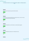CNT WRITTEN UPDATED ACTUAL EXAM QUESTIONS CORRECT ANSWERS GRADED A