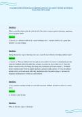 COACHING PRINCIPLES EXAM CERTIFICATION EVALUATION TESTED QUESTIONS FULL SOLUTION