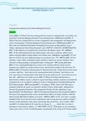 COACHING PRINCIPLES TEST UPDATED ACTUAL EXAM QUESTIONS CORRECT ANSWERS GRADED A