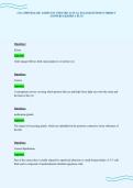 COA OPHTHALMIC ASSISTANT UPDATED ACTUAL EXAM QUESTIONS CORRECT ANSWERS GRADED A