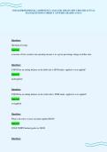 COB 242 PROFESSIONAL COMPETENCY ANALYSIS AHEAD VIEW UPDATED ACTUAL EXAM QUESTIONS