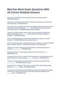 Med Gas Mock Exam Questions With All Correct Detalied Answers&NewLine;&NewLine;