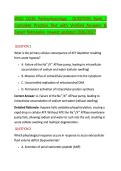 WGU D236 Pathophysiology  QUESTION Bank &vert; &NewLine;Complete Practice Test with Verified Answers & &NewLine;Expert Rationales  newest updated 2026&sol;2027