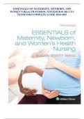 Essentials of Maternity&comma; Newborn&comma; and Women&rsquo;s Health Nursing &lpar;5th Edition&rpar;Author&colon; Susan Scott Ricci&comma; ARNP&comma; MSN&comma; MEdPublisher&colon; Wolters Kluwer &sol; Lippincott Williams & Wilkins