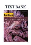 An Introduction to Brain and Behavior 7th Edition by Bryan Kolb&comma; Ian Q&period; Whishaw & G&period; Campbell Teskey &vert; Comprehensive Test Bank&comma; Study Guide & Practice Questions &vert; 2026 Updated