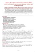 Louisiana &lpar;New Orleans&rpar; Second Class Stationary Boilers&NewLine;661-LA 661 Exam Prep Document &vert; 2026&sol;2027 Edition &vert; 250&NewLine;Verified Questions