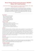 Barney Fletcher Final Exam Prep Document &vert; 2026&sol;2027&NewLine;Edition &vert; 250 Verified Questions