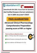 Advent Health EKG 2026 &vert;Actual Exam Set Questions And Verified Answers &lpar;Correct solutions&rpar; &vert; Get It 100&percnt; Accurate&excl;&excl;