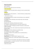 Collegeaantekeningen Politicologie &vert; VU Brussel &vert; 2025&sol;26