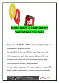 N283 Exam 3 &vert; 300&plus; Exam Questions & Expert Verified Answers &vert; Mechanical Ventilation&comma; ARDS&comma; Pulmonary Embolism&comma; Sepsis&comma; Shock&comma; Airway Management & Critical Care Nursing
