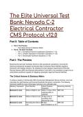 2026&sol;2027 The Elite Universal Test Bank&colon; Nevada C-2 Electrical Contractor CMS Protocol v12&period;0 &vert; 21&plus; S-Tier Practice Questions & Mentorship Analysis