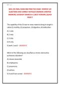 BIOL 235 FINAL EXAM AND PRACTICE EXAM  VERIFIED 120 &NewLine;QUESTIONS AND CORRECT DETAILED ANSWERS &lpar;VERIFIED &NewLine;ANSWERS&rpar; &vert;ALREADY GRADED A&plus;&vert;&vert;BEST VERSION&vert;&vert;QUICK &NewLine;PASS&excl;&excl;&excl;