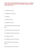 CWEA Grade 4 Test Verified Questions with Correct Answers A&plus; &vert; California Water Environment Association &lpar;CWEA&rpar; &vert; 2026&sol;2027 Complete Exam Study Guide Actual A&plus; Grade&NewLine;