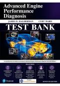 Test Bank for Advanced Engine Performance Diagnosis&comma; 7th Edition &lpar;Halderman&comma; 2019&rpar; &vert; All Chapters 1&ndash;29 Covered