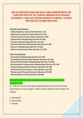 NSG 527 MIDTERM EXAM AND FINAL EXAM COMPREHENSIVE 500&NewLine;QUESTION PRACTICE TEST VERIFIED ANSWERS WITH DETAILED &NewLine;RATIONALES &vert; 2026-2027 EDITION GRADUATE NURSING &vert; ALIGNED &NewLine;WITH NSG 527 COURSE OBJECTIVES 